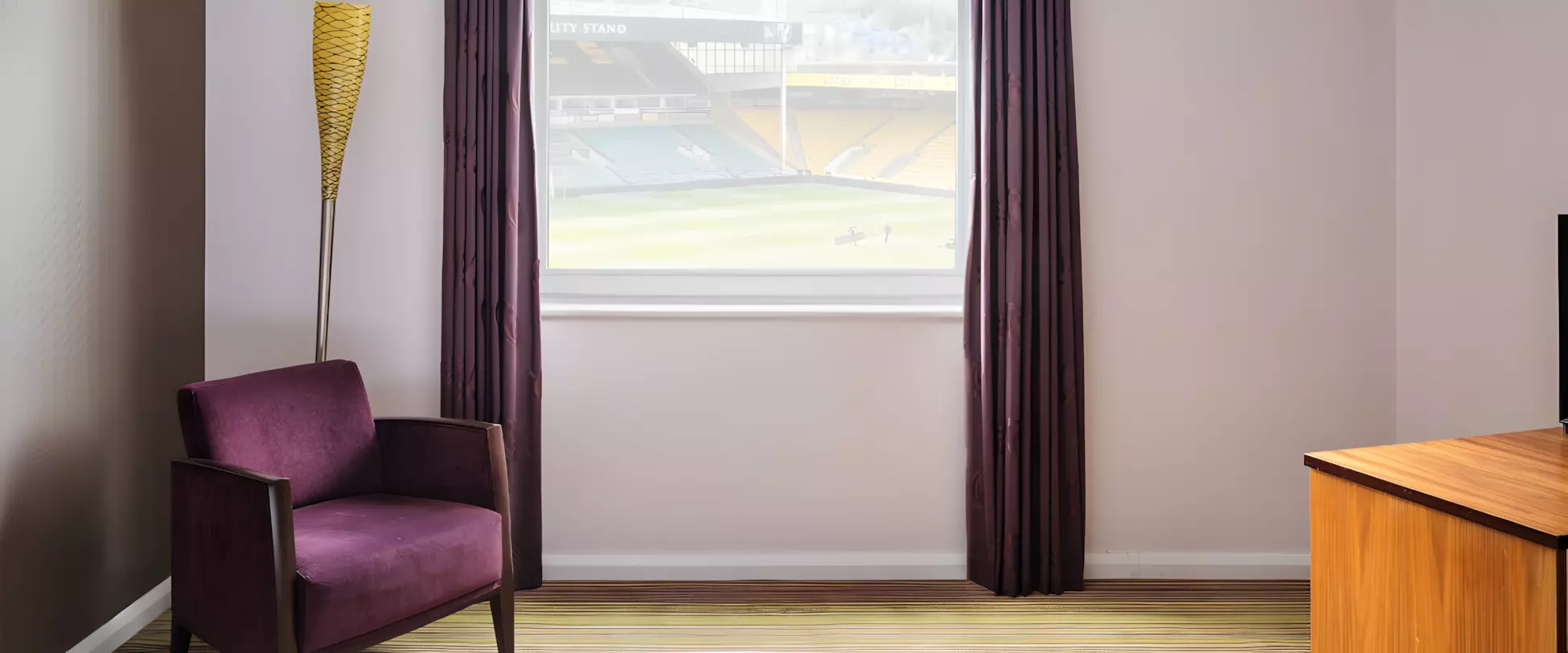 Pitch View Rooms.